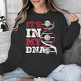 ITS In My DNA Baseball Sport Player Saying Baseball Fan Unisex Sweatshirt ITS In My DNA Baseball Sport Player Saying Baseball Fan Unisex Sweatshirt