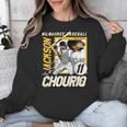 Jackson Chourio Milwaukee MLB Baseball Player MLBJCH203M Unisex Sweatshirt