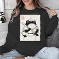 Japanese Grumpy Frog Baseball Player Baseball Unisex Sweatshirt Japanese Grumpy Frog Baseball Player Baseball Unisex Sweatshirt