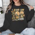 I Just Hit 100 Days Of School Baseball Teacher Student Retro Unisex Sweatshirt I Just Hit 100 Days Of School Baseball Teacher Student Retro Unisex Sweatshirt