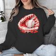Kid Drip Ice Cream Baseball Heart Catcher Valentines Day Boy Unisex Sweatshirt Kid Drip Ice Cream Baseball Heart Catcher Valentines Day Boy Unisex Sweatshirt