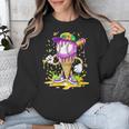 Kids Baseball Drip Ice Cream Apparel Kids Boys Mardi Gras Unisex Sweatshirt