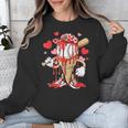 Kids Baseball Drip Ice Cream Apparel Kids Boys Valentine Unisex Sweatshirt Kids Baseball Drip Ice Cream Apparel Kids Boys Valentine Unisex Sweatshirt