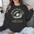 Kids Blessed By God For 5 Years Old Baseball 5th Birthday Unisex Sweatshirt