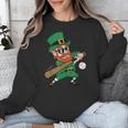 Leprechaun Baseball St Patricks Day Saint Pattys Men Boys Unisex Sweatshirt Leprechaun Baseball St Patricks Day Saint Pattys Men Boys Unisex Sweatshirt