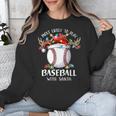 Most Likely To Play Baseball With Santa Christmas Xmas Unisex Sweatshirt Most Likely To Play Baseball With Santa Christmas Xmas Unisex Sweatshirt