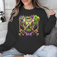 Mardi Gras Baseball Jester Hat New Orleans Men Women Kid Unisex Sweatshirt Mardi Gras Baseball Jester Hat New Orleans Men Women Kid Unisex Sweatshirt