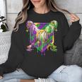Mardi Gras Ice Cream Drip Baseball Sports For Men Women Kids Unisex Sweatshirt Mardi Gras Ice Cream Drip Baseball Sports For Men Women Kids Unisex Sweatshirt