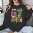 Mardi Gras Six Seven Baseball Drip Number 6 7 Meme Unisex Sweatshirt Mardi Gras Six Seven Baseball Drip Number 6 7 Meme Unisex Sweatshirt