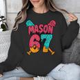 Mason 67 Ice Cream Drip Baseball Meme Unisex Sweatshirt Mason 67 Ice Cream Drip Baseball Meme Unisex Sweatshirt