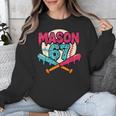 Mason 67 Ice Cream Drip Baseball Meme Graphics Unisex Sweatshirt Mason 67 Ice Cream Drip Baseball Meme Graphics Unisex Sweatshirt
