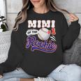 Mimi Rookie Of Year 1st Birthday Baseball Theme Matching Unisex Sweatshirt Mimi Rookie Of Year 1st Birthday Baseball Theme Matching Unisex Sweatshirt