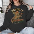 Nashville Gnawers Retro Minor League Baseball Unisex Sweatshirt Nashville Gnawers Retro Minor League Baseball Unisex Sweatshirt