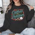Outfield On Lockdown Baseball Defense Sports Unisex Sweatshirt Outfield On Lockdown Baseball Defense Sports Unisex Sweatshirt