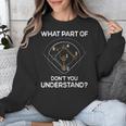 What Part Of Dont You Understand 6432 Baseball Unisex Sweatshirt What Part Of Dont You Understand 6432 Baseball Unisex Sweatshirt