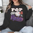 Pop Rookie Of Year 1st Birthday Baseball Theme Matching Unisex Sweatshirt Pop Rookie Of Year 1st Birthday Baseball Theme Matching Unisex Sweatshirt