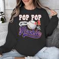 Pop Pop Rookie Of Year 1st Birthday Baseball Theme Matching Unisex Sweatshirt Pop Pop Rookie Of Year 1st Birthday Baseball Theme Matching Unisex Sweatshirt