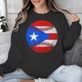 Puerto Rico Baseball Flag Boricua Beisbol Fan Gear Unisex Sweatshirt Puerto Rico Baseball Flag Boricua Beisbol Fan Gear Unisex Sweatshirt