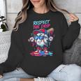 Respect The Drip Baseball Bat Sunglasses Mascot Unisex Sweatshirt Respect The Drip Baseball Bat Sunglasses Mascot Unisex Sweatshirt