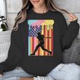 Retro Baseball Drip Boys Ice Cream Patriotic American Flag Unisex Sweatshirt Retro Baseball Drip Boys Ice Cream Patriotic American Flag Unisex Sweatshirt