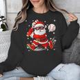 Santa Baseball Christmas Pajamas Xmas Men Boy Toddlers Unisex Sweatshirt Santa Baseball Christmas Pajamas Xmas Men Boy Toddlers Unisex Sweatshirt