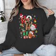 Santa Baseball Football Soccer Pajamas Ho Ho Christmas Xmas Unisex Sweatshirt Santa Baseball Football Soccer Pajamas Ho Ho Christmas Xmas Unisex Sweatshirt