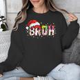 Santa Bruh Baseball Christmas Xmas Meme Pajamas Family Unisex Sweatshirt Santa Bruh Baseball Christmas Xmas Meme Pajamas Family Unisex Sweatshirt