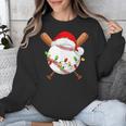 Santa Sports For Men Boys Christmas Baseball Player Unisex Sweatshirt Santa Sports For Men Boys Christmas Baseball Player Unisex Sweatshirt