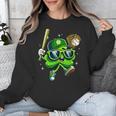 Shamrock Lucky Clover Baseball Patricks Day Family Matching Unisex Sweatshirt Shamrock Lucky Clover Baseball Patricks Day Family Matching Unisex Sweatshirt