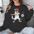 Six Seven 67 Baseball Cat Birthday Men Kids Boys Unisex Sweatshirt Six Seven 67 Baseball Cat Birthday Men Kids Boys Unisex Sweatshirt