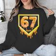 Six Seven 67 Meme Gen Alpha Slang Baseball 101 Unisex Sweatshirt Six Seven 67 Meme Gen Alpha Slang Baseball 101 Unisex Sweatshirt