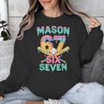 Six Seven Meme Mason Ice Cream Drip Baseball Number 67 Unisex Sweatshirt Six Seven Meme Mason Ice Cream Drip Baseball Number 67 Unisex Sweatshirt