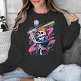 Skeleton Baseball Drip Boy Youth Dripping Baseball Halloween Unisex Sweatshirt Skeleton Baseball Drip Boy Youth Dripping Baseball Halloween Unisex Sweatshirt