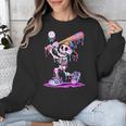 Skeleton Baseball Drip Boys Youth Kids Halloween Unisex Sweatshirt Skeleton Baseball Drip Boys Youth Kids Halloween Unisex Sweatshirt