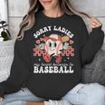 Sorry Ladies My Heart Belongs To Baseball Boy Kids Unisex Sweatshirt