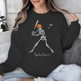 Spooky Season Skeleton Baseball Player Halloween Batter Unisex Sweatshirt Spooky Season Skeleton Baseball Player Halloween Batter Unisex Sweatshirt
