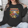 Spring Training 2026 Baseball Fan Retro Palm Cactus Unisex Sweatshirt