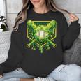 St Patrick's Day Baseball Boys Ice Cream Drip Youth Kids Unisex Sweatshirt St Patrick's Day Baseball Boys Ice Cream Drip Youth Kids Unisex Sweatshirt