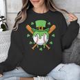 St Patricks Day Baseball Drip Ice Cream Baseball Home Plate Unisex Sweatshirt St Patricks Day Baseball Drip Ice Cream Baseball Home Plate Unisex Sweatshirt