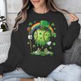 St Patricks Day Baseball Leprechaun Rainbow Green Baseball Unisex Sweatshirt St Patricks Day Baseball Leprechaun Rainbow Green Baseball Unisex Sweatshirt