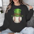 St Patricks Day Baseball Player Leprechaun Hat Men Boys Kids Unisex Sweatshirt St Patricks Day Baseball Player Leprechaun Hat Men Boys Kids Unisex Sweatshirt