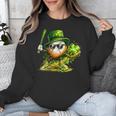 St Patrick’s Day Baseball Shamrock Player Unisex Sweatshirt