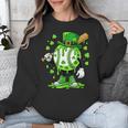 St Patricks Day Shamrock Baseball Drip Icecream Irish Boys Unisex Sweatshirt St Patricks Day Shamrock Baseball Drip Icecream Irish Boys Unisex Sweatshirt