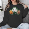 St Patricks Day Shamrock Sports Baseball Basketball Football Unisex Sweatshirt St Patricks Day Shamrock Sports Baseball Basketball Football Unisex Sweatshirt