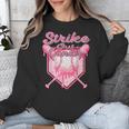 Strike Out Breast Cancer Baseball Drip For Boys Youth Unisex Sweatshirt Strike Out Breast Cancer Baseball Drip For Boys Youth Unisex Sweatshirt