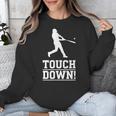 Touchdown Baseball Football Sports Unisex Sweatshirt Touchdown Baseball Football Sports Unisex Sweatshirt