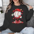 Valentine Baseball Drip Ice Cream Youth Boys Couples Unisex Sweatshirt Valentine Baseball Drip Ice Cream Youth Boys Couples Unisex Sweatshirt