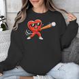 Valentine Baseball Heart Sport Valentines Day Men Boys Kids Unisex Sweatshirt