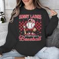 Valentine My Heart Belongs Baseball Lover Boy Men Unisex Sweatshirt Valentine My Heart Belongs Baseball Lover Boy Men Unisex Sweatshirt