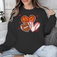 Valentines Baseball Basketball Football Heart Boy Men Unisex Sweatshirt